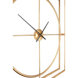 Clocks Trinity Metal Skeleton Wall Clock