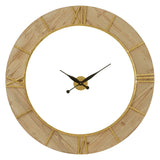 Yaxi Wall Clock With White Face - SE Home