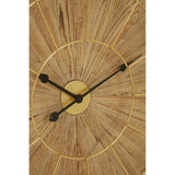 Yaxi Wall Clock With Natural Face - SE Home
