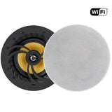 Lithe Audio 6.5" Multi Room WiFi Ceiling Speakers (PAIR - MASTER & PASSIVE) - SE Home