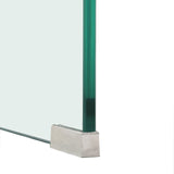 Matrix Clear Bent Glass Coffee Table - SE Home