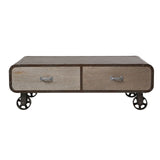 Village Loft 2 Drawers Coffee Table - SE Home