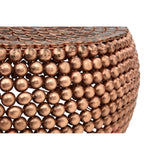 Templar Beaded Iron Copper Coffee Table - SE Home