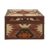 Aztec Multi Print Coffee Table Trunk - SE Home