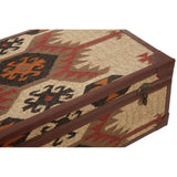 Coffee Tables Aztec Multi Print Coffee Table Trunk