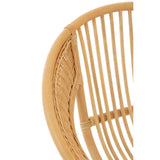 Lagom Rattan / Black Iron Chair - SE Home