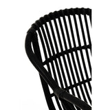 Arm Chairs, Recliners & Sleeper Chairs Lagom Black Rattan Chair With Raised Sides