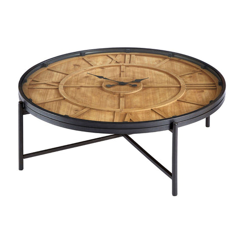 Coffee Tables Trinity Tempered Glass Round Coffee Table