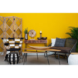 India Beige / Black / White Chair - SE Home