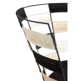 India Beige / Black / White Chair - SE Home