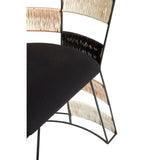 India Beige / Black / White Chair - SE Home