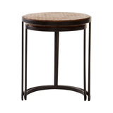 Halle Chevron Side Tables - SE Home