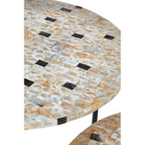 Halle Mother Of Pearl Side Tables - SE Home