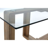 Kitchen & Dining Room Tables Barton Clear Tempered Glass Dining Table
