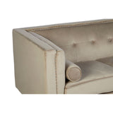 Felisa 2 Seat Mink Velvet Sofa - SE Home