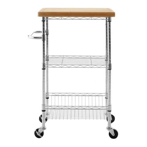 Table & Bar Stools Frankfurt 3 Tier Kitchen Trolley