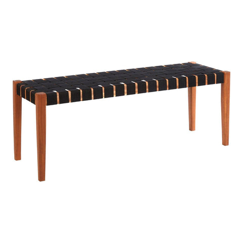 Emilio Woven Bench - SE Home
