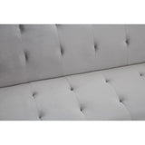 Sofa Beds Hayton Grey Velvet Sofa Bed