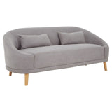 Holland Grey Linen Sofa - SE Home