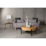 Holland Grey Linen Sofa - SE Home