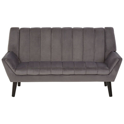 Savina 2 Seat Grey Sofa - SE Home