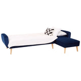 Serene 3 Seat Navy Sofa Bed - SE Home