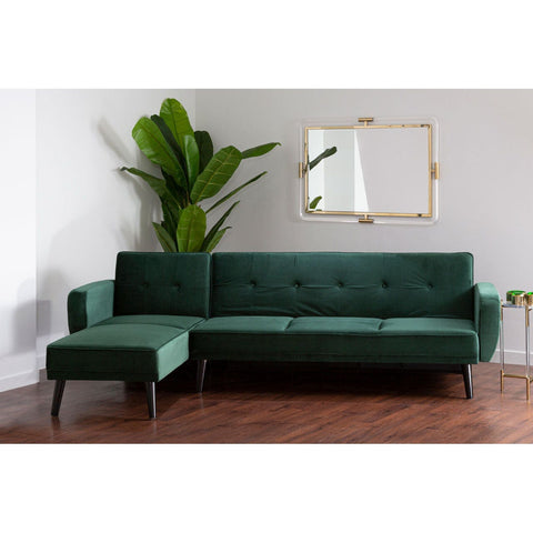 Sofa Beds Serene 3 Seat Green Sofa Bed