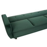 Sofa Beds Serene 3 Seat Green Sofa Bed
