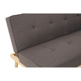 Stockholm 3 Seat Grey Sofa Bed - SE Home