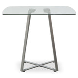 Kitchen & Dining Room Tables Metropolitan Matte Grey Dining Table