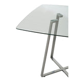 Kitchen & Dining Room Tables Metropolitan Matte Grey Dining Table