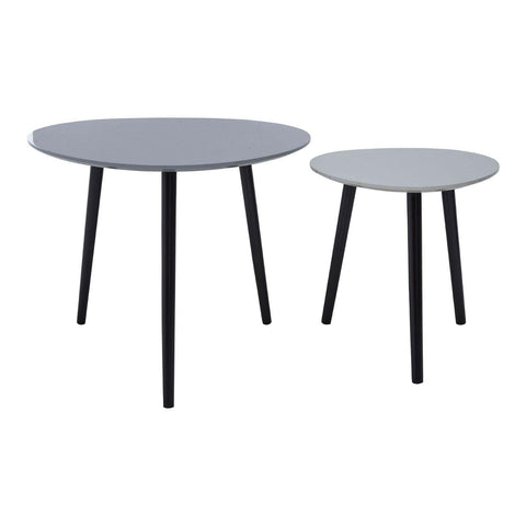 Kitchen & Dining Room Tables Nostra Set Of 2 Traingular Nesting Tables