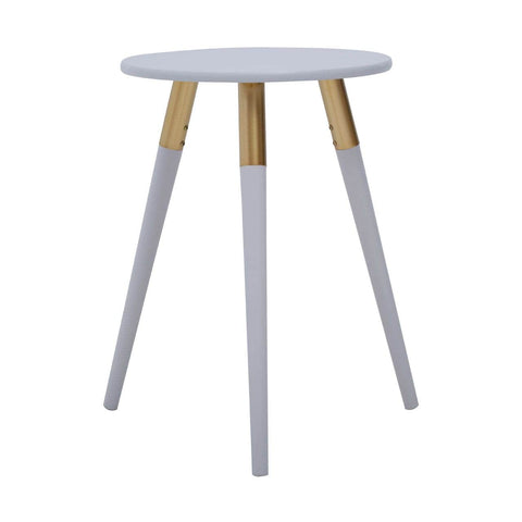 Nostra Light Grey Side Table - SE Home