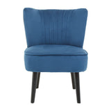 Arm Chairs, Recliners & Sleeper Chairs Regents Park Blue Velvet Chair