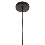 New Foundry Smoked Glass Bowl Shaped Pendant Light - SE Home