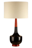 Table Lamp With Wood / Ceramic Base - SE Home