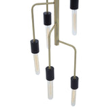 Lagona 5 Bulb Antique Brass Pendant Light - SE Home
