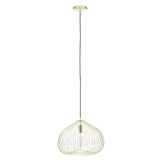 Lavis 1 Bulb Gold Finish Pendant Light