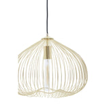 Lavis 1 Bulb Gold Finish Pendant Light - SE Home