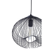 Lavis Black Finish Pendant Light