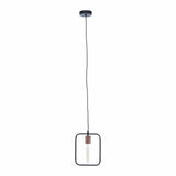 Lavis Black And Copper Finish Pendant Light