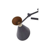 Linox 3 Shade Black And Gold Pendant - SE Home
