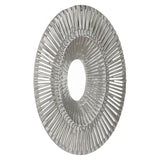 Arts & Crafts Oval Silver Wall Sculpture