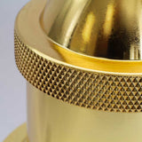 Gold Decorative Bulb Holder with Black Twisted Cable - SE Home