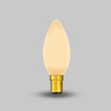 4W 2800K Warm White B15 Matt White Candle Dimmable LED Light Bulb - SE Home