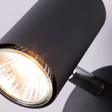 Hunter Single Adjustable Spotlight - Black