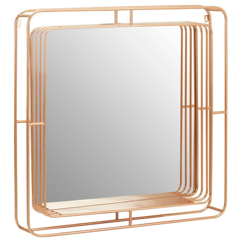 Yaxi Mirror Faux Champagne Gold Foil - SE Home