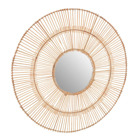 Batu Natural Rattan Wall Mirror - SE Home