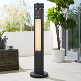 Saturn Floor Standing Patio Heater With Remote Control IP55