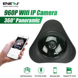 Panoramic VR Fisheye IP Camera 360°, 2 way audio and motion sensor alarm - SE Home